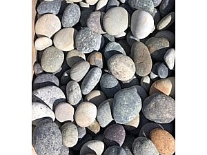 Multi Colored Beach Pebbles